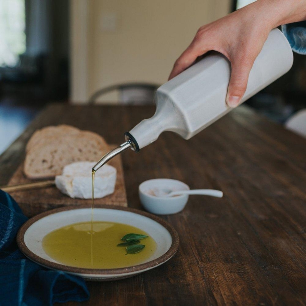Bright Angle Procleain Olive Oil Dispenser NIB